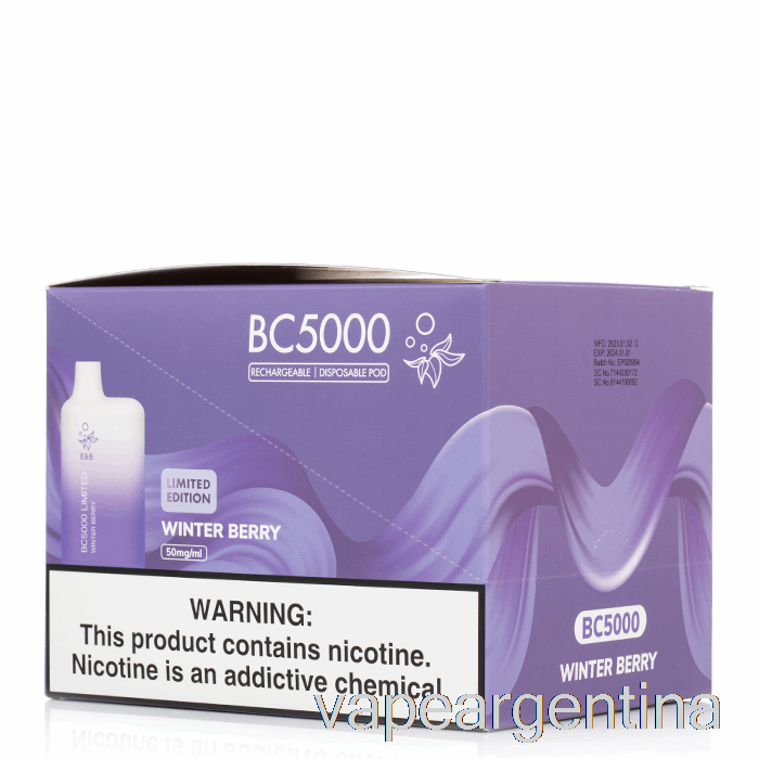 [paquete De 10] Vaporizador Desechable Bc5000 Descartable